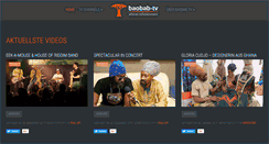 Desktop Screenshot of baobab-tv.com